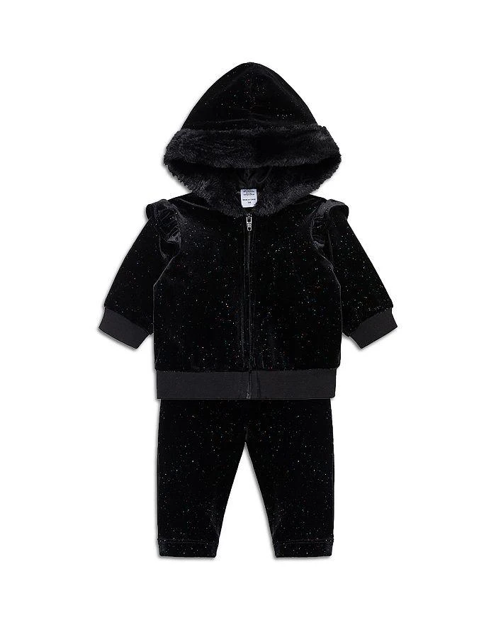 商品Little Me|Girls' Sparkle Bodysuit, Jacket & Pants - Baby,价格¥268,第4张图片详细描述