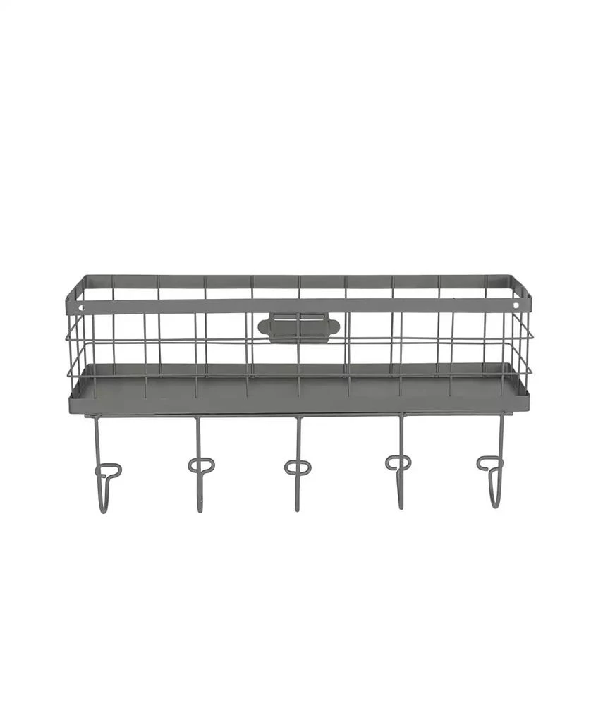 Vintage-like Living Wall Mount Basket Hook Station 商品