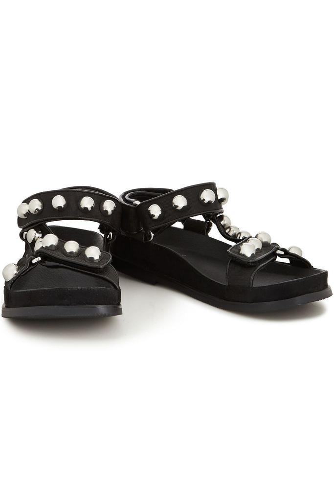 商品Sandro|Lexy studded grosgrain sandals,价格¥1050,第4张图片详细描述