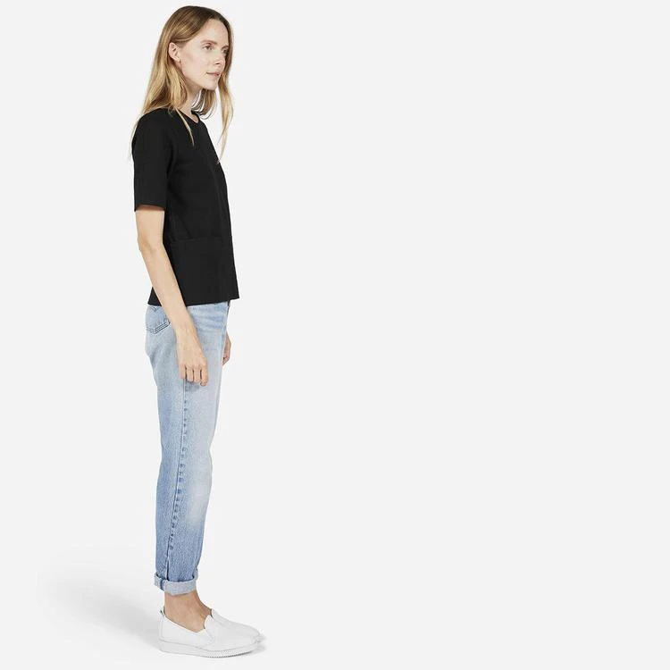 商品Everlane|The Ponte Short-Sleeve Tee,价格¥177,第3张图片详细描述