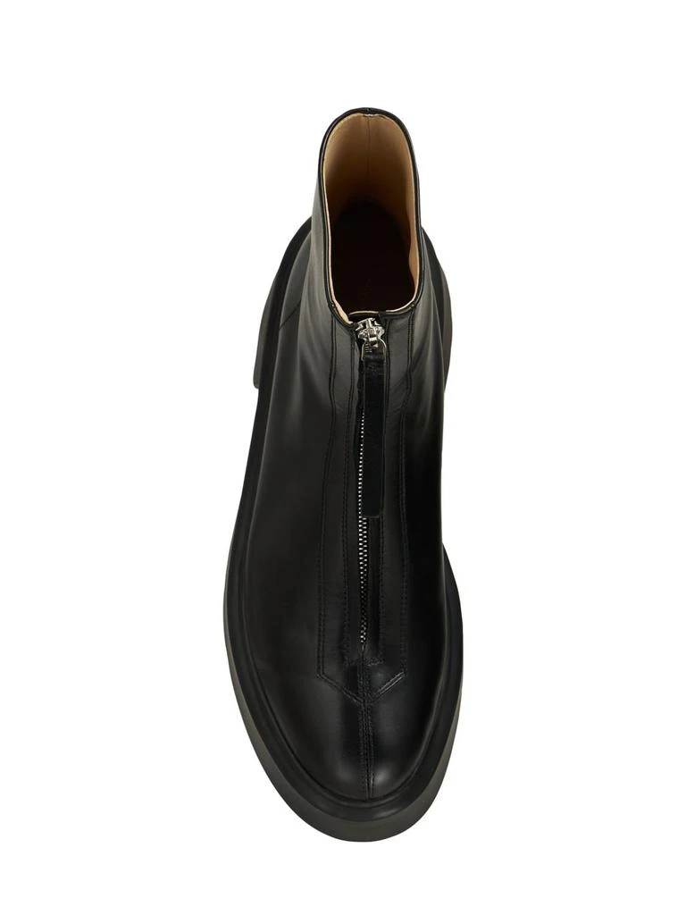 商品The Row|50mm Zipped Leather Ankle Boots,价格¥11523,第5张图片详细描述