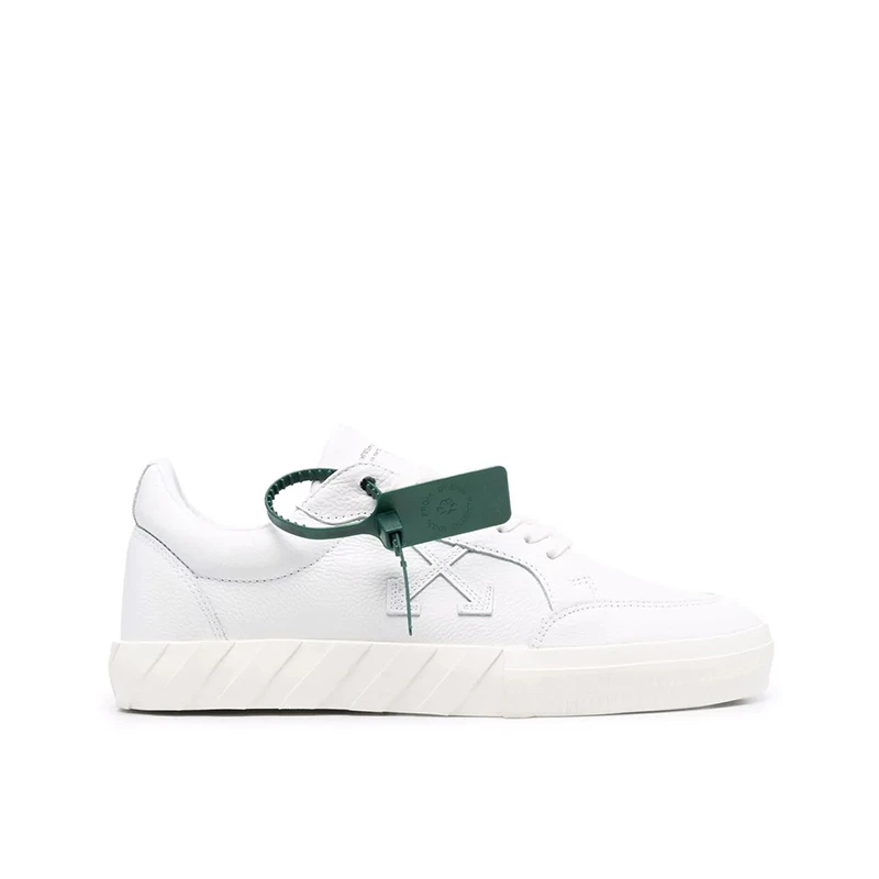 商品Off-White|低帮硫化板鞋 OMIA085C99LEA001-0100（澳门仓发货）,价格¥3205,第1张图片