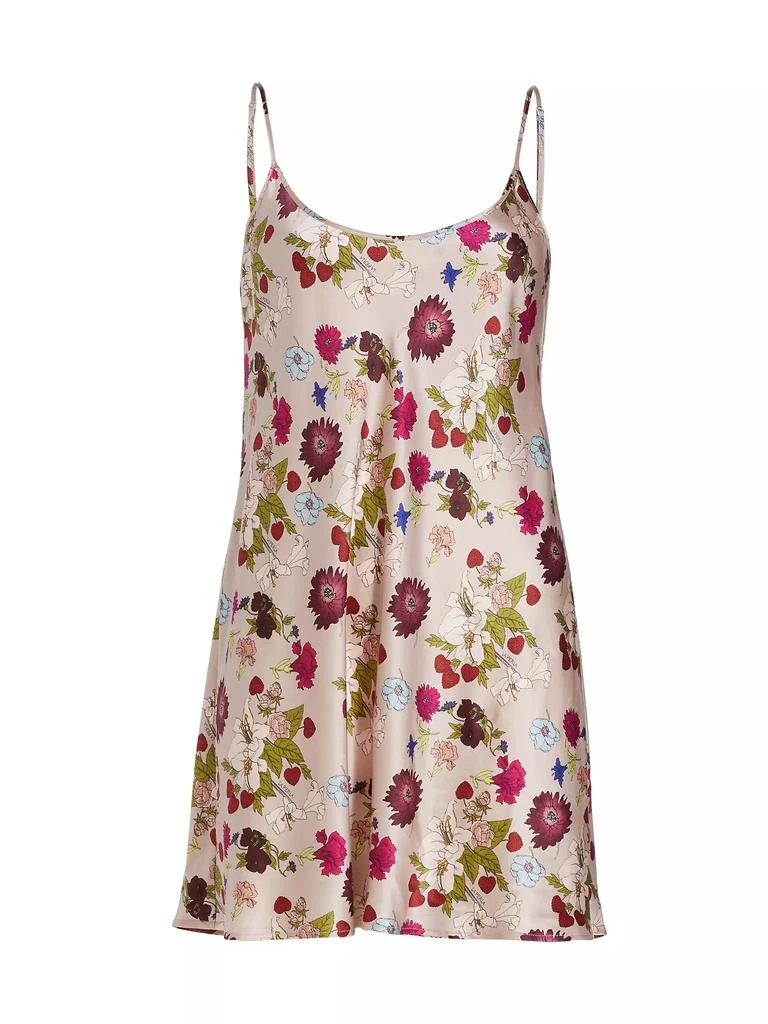 商品La Perla|Sleeveless Floral Silk Minidress,价格¥1977,第1张图片