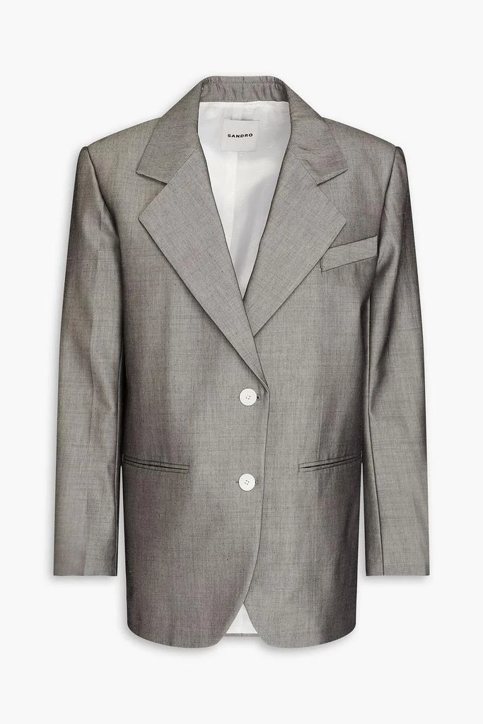 商品Sandro|Wool-blend blazer,价格¥835,第1张图片