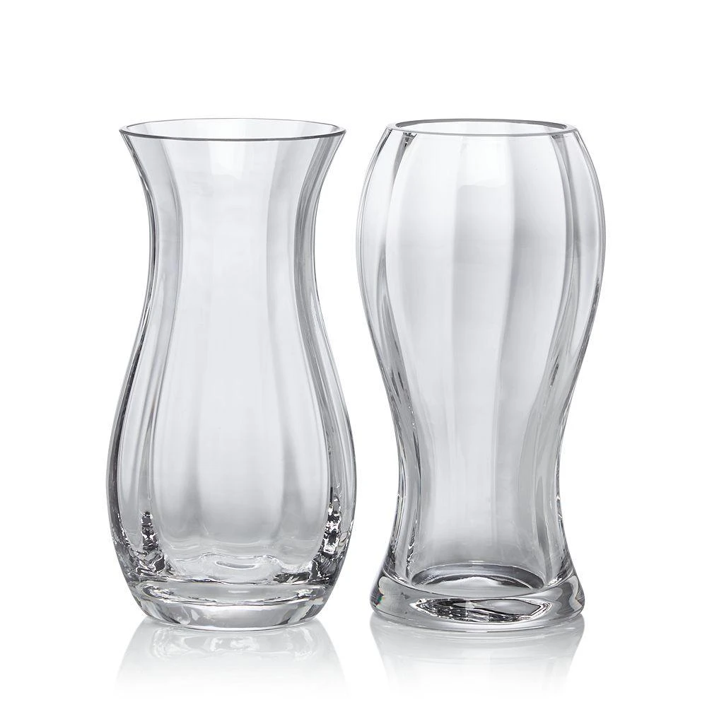 商品Dartington|Bonnie and Clyde Vases, Set of 2 - 100% Exclusive Product Description,价格¥393,第1张图片详细描述