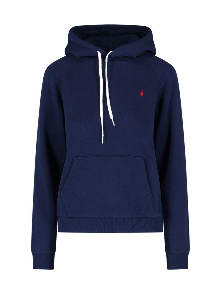 Polo Ralph Lauren Pony Embroidered Drawstring Hoodie商品第1张图片规格展示