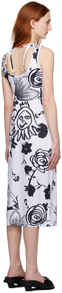 商品CHOPOVA LOWENA|SSENSE Exclusive White Mars Midi Dress,价格¥1182,第3张图片详细描述