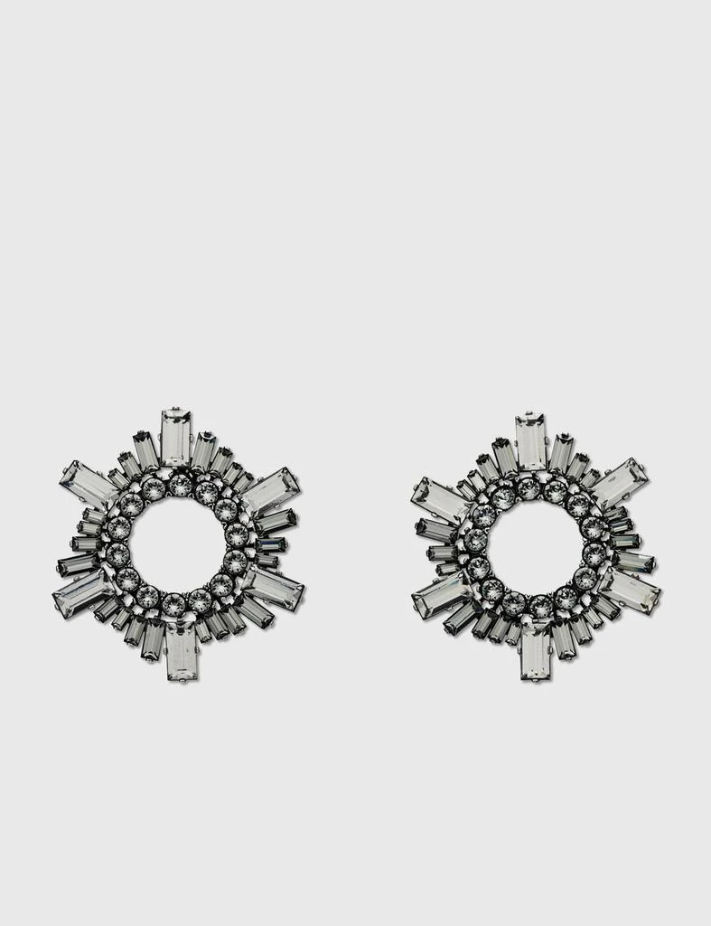 商品Amina Muaddi|MINI BEGUM EARRINGS,价格¥4034,第1张图片