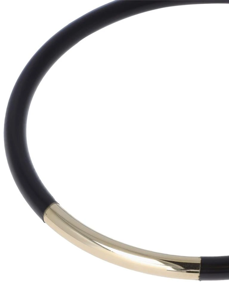 商品ROSANTICA|Carbone Rigid Varnished Choker,价格¥1864,第2张图片详细描述