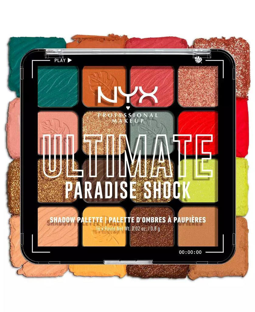 商品NYX Professional Makeup|Ultimate Shadow Palette - Paradise Shock,价格¥149,第4张图片详细描述