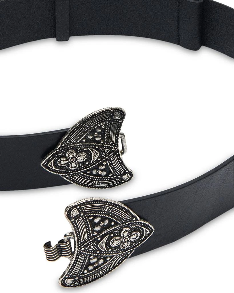 ba&sh Byzanne Leather Belt 3
