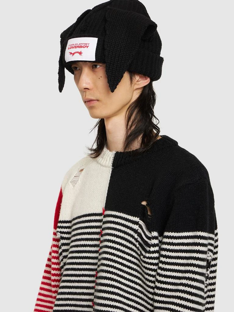 商品Charles Jeffrey Loverboy|Floppy Ears Beanie,价格¥1634,第1张图片详细描述