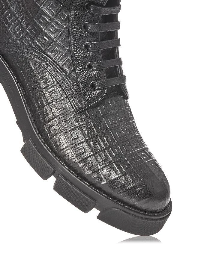 商品Givenchy|Men's Terra Embossed Logo Boots,价格¥6045,第2张图片详细描述