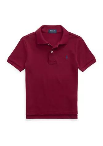 商品Ralph Lauren|Toddler Boys Cotton Mesh Polo Shirt,价格¥331,第3张图片详细描述