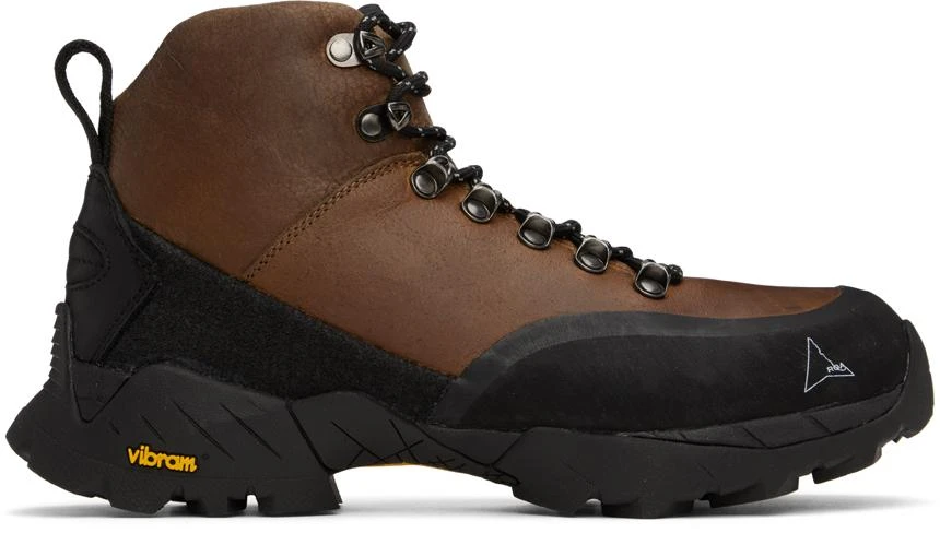 商品ROA|Brown & Black Andreas Boots,价格¥1473,第1张图片