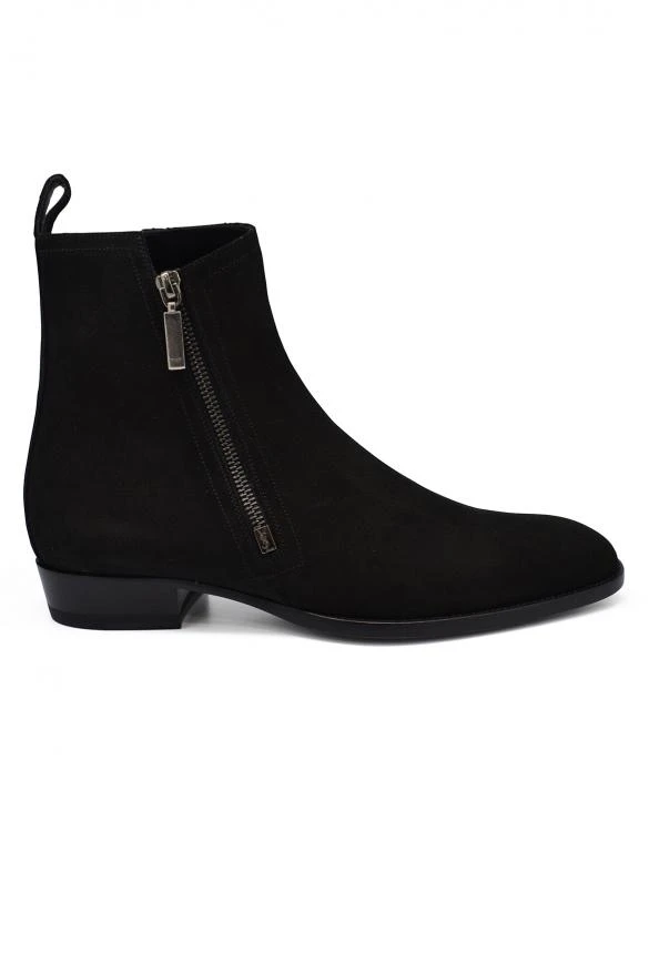 商品Yves Saint Laurent|Suede zipped boots,价格¥4428,第1张图片