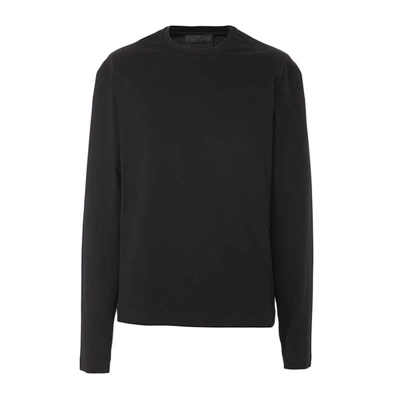 商品[国内直发] Prada|PRADA 男士黑色棉质T恤 UJL565-710-F0002,价格¥3245,第1张图片