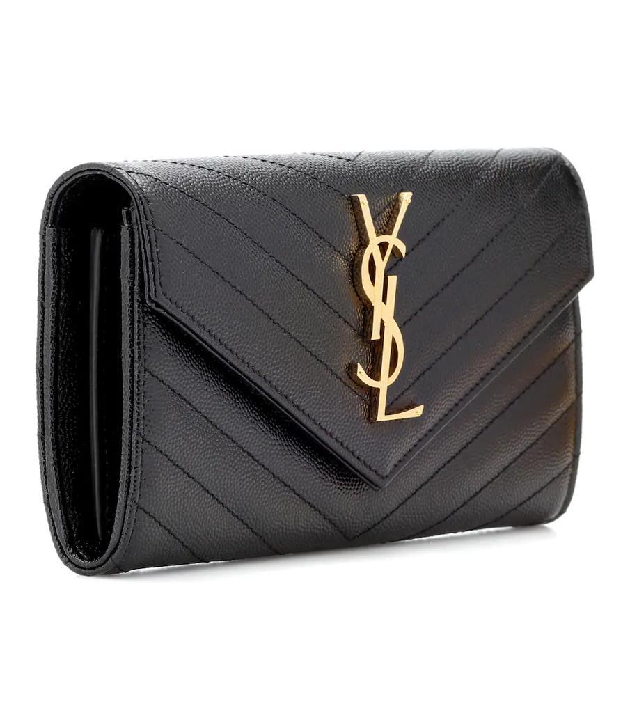 商品Yves Saint Laurent|Monogram Large leather wallet,价格¥4675,第5张图片详细描述