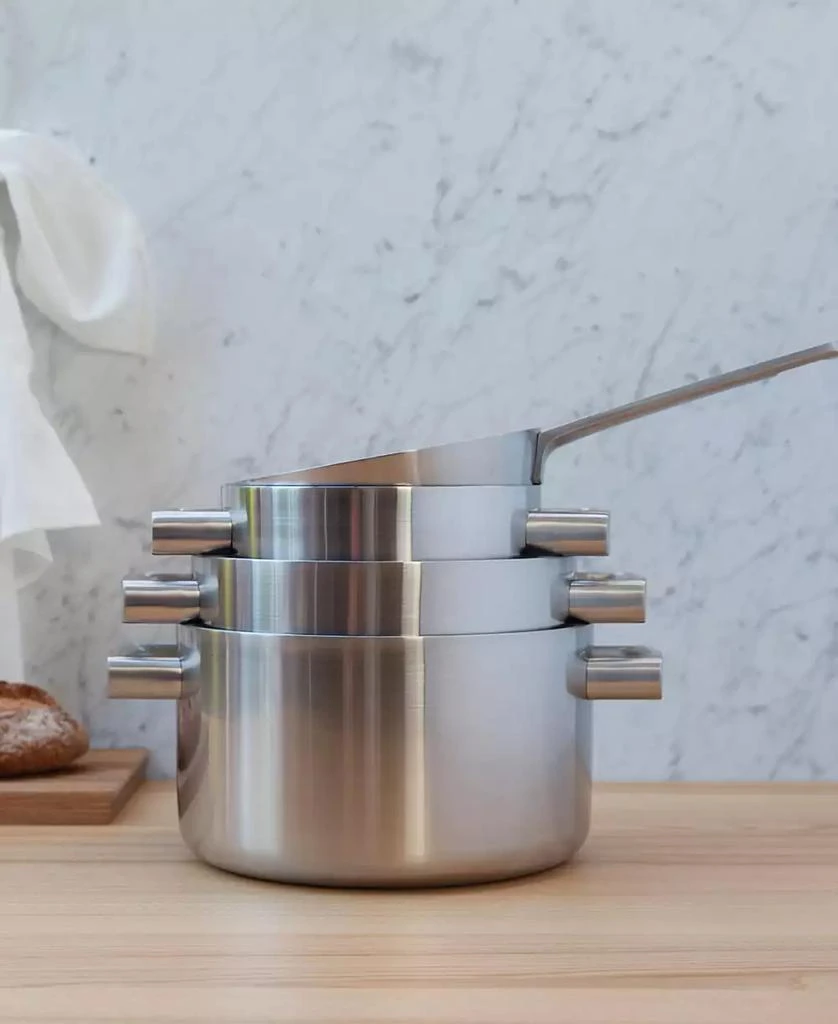Ron 7" 18/10 Stainless Steel 5-Ply Conical Sauce Pan 商品