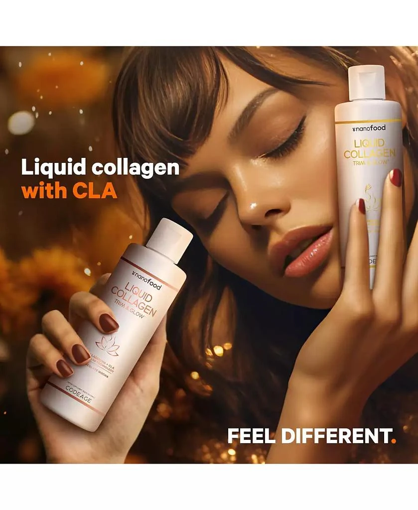 Liposomal Trim & Glow, CLA + HA , Tri Collagen Chocolate Liquid Whey Protein - 15.22 fl oz 商品