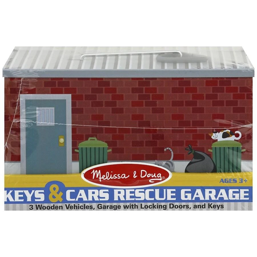 商品Melissa & Doug|Keys & Cars Rescue Garage,价格¥274,第2张图片详细描述