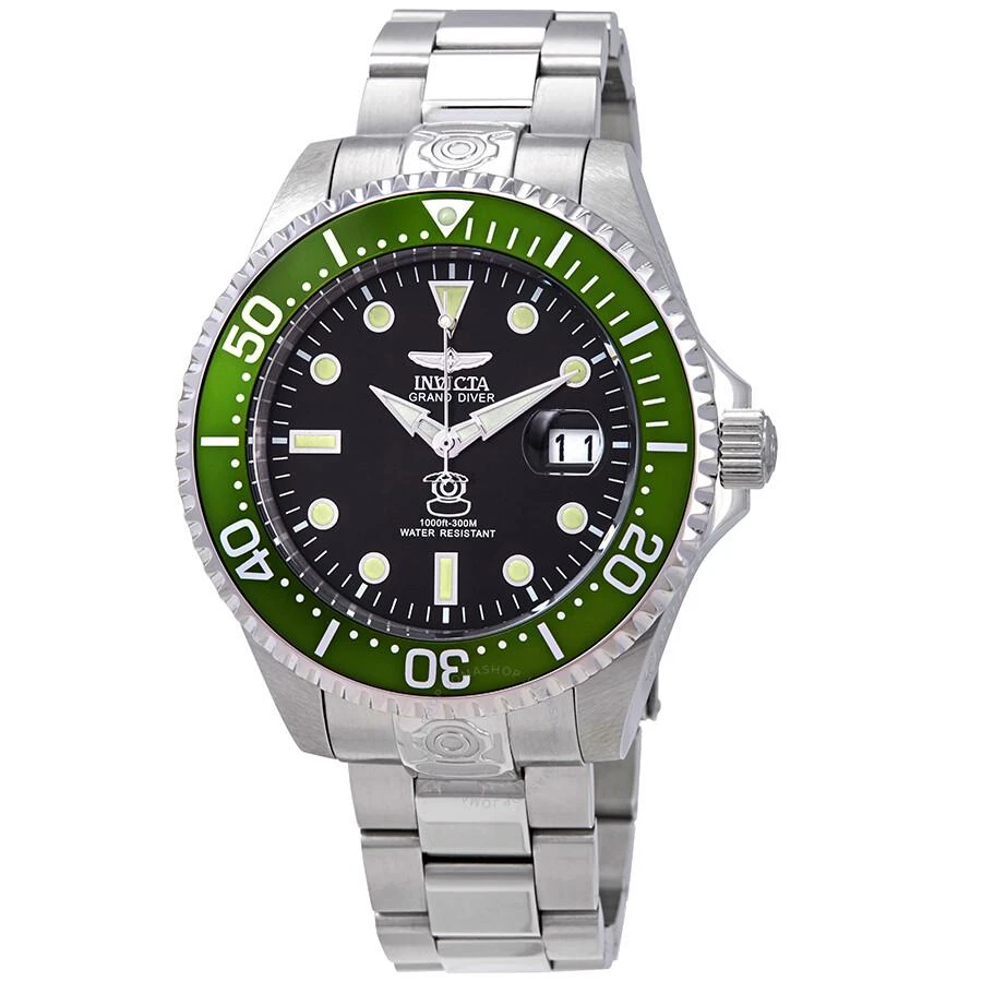 商品Invicta|Pro Diver Automatic Black Dial Men's Watch 27612,价格¥775,第1张图片