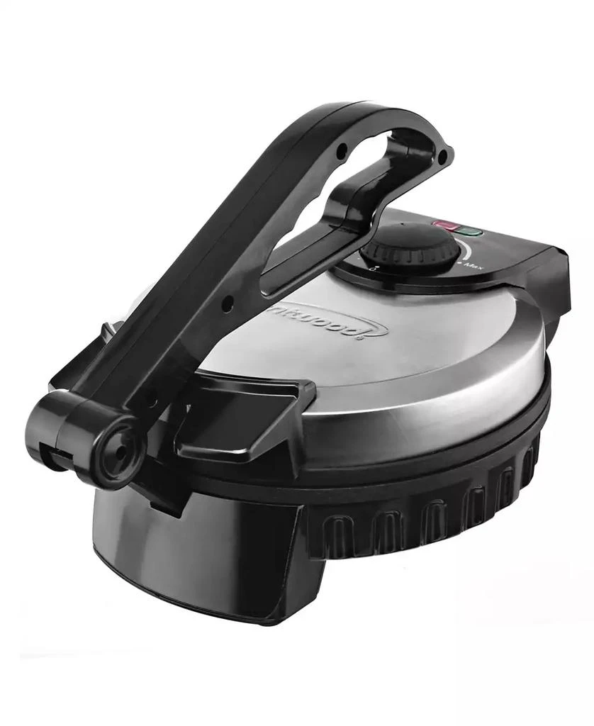 商品Brentwood Appliances|8" Stainless Steel Non-Stick Electric Tortilla Maker,价格¥486,第1张图片