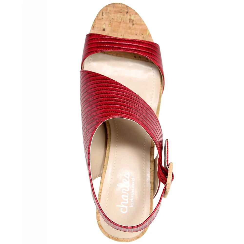 商品Charles David|Women's Cannon Block Sandals,价格¥335,第4张图片详细描述