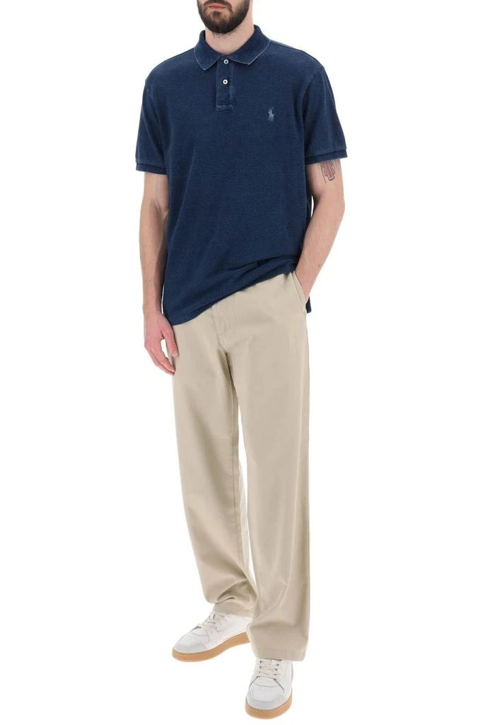 商品Ralph Lauren|Pique cotton polo shirt,价格¥516,第2张图片详细描述