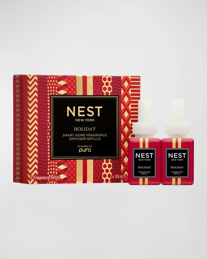 商品NEST New York|Holiday Pura Smart Home Diffuser Refill Set,价格¥309,第1张图片