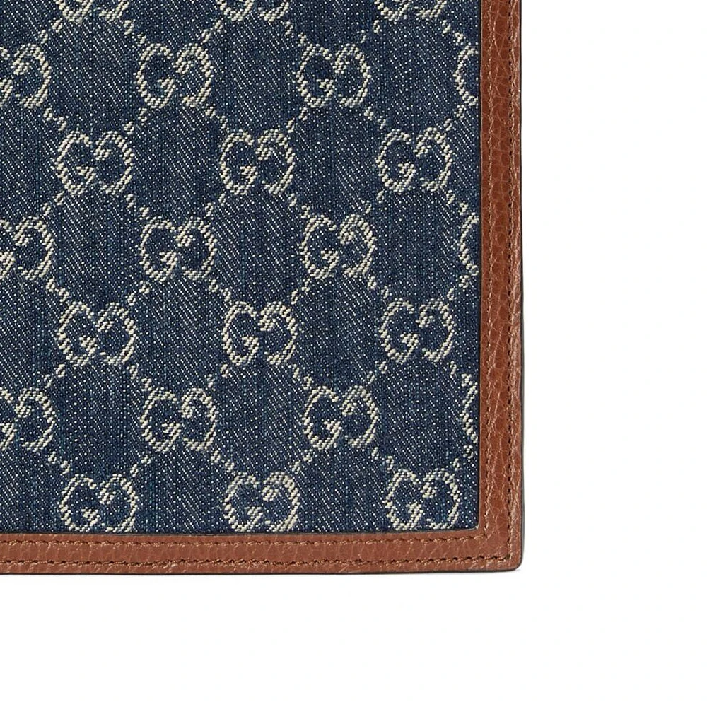 GUCCI 男士蓝色互扣式 G 手袋 672953-2KQGT-8375 商品