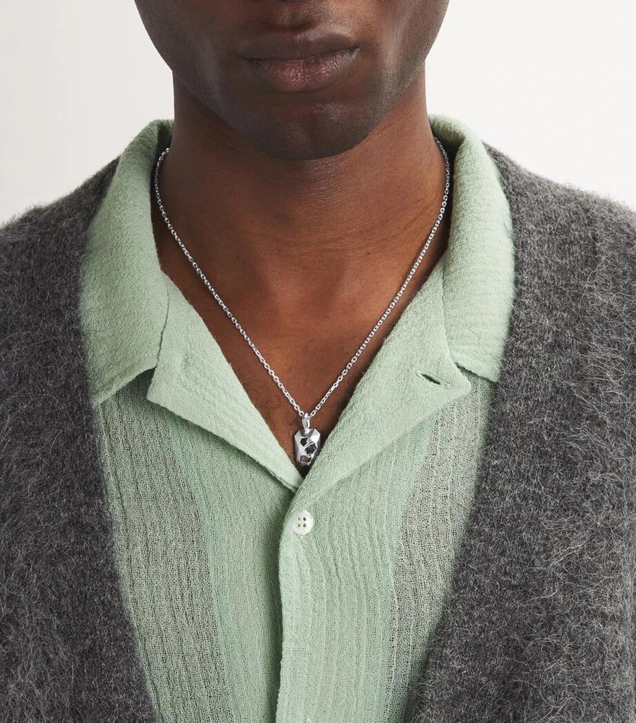 商品THE OUZE|Sterling Silver and Sapphire Necklace,价格¥2341,第2张图片详细描述