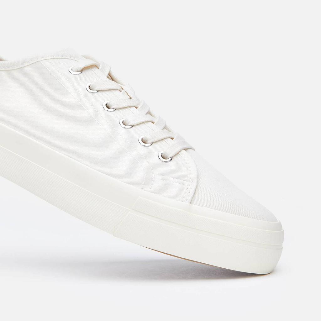 Vagabond Men's Teddie M Low Top Trainers - Cream White商品第4张图片规格展示