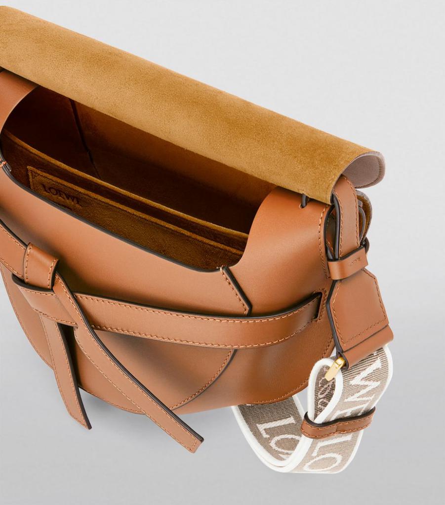 Small Leather Gate Cross-Body Bag商品第5张图片规格展示