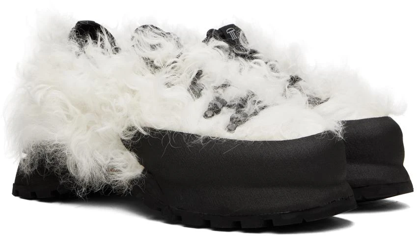 商品Demon|White & Black Poyana Sneakers,价格¥3077,第4张图片详细描述