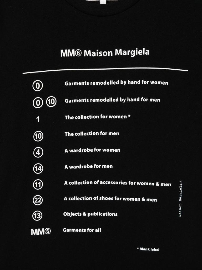商品MM6|MM6 Maison Margiela kids t-shirt,价格¥368,第5张图片详细描述