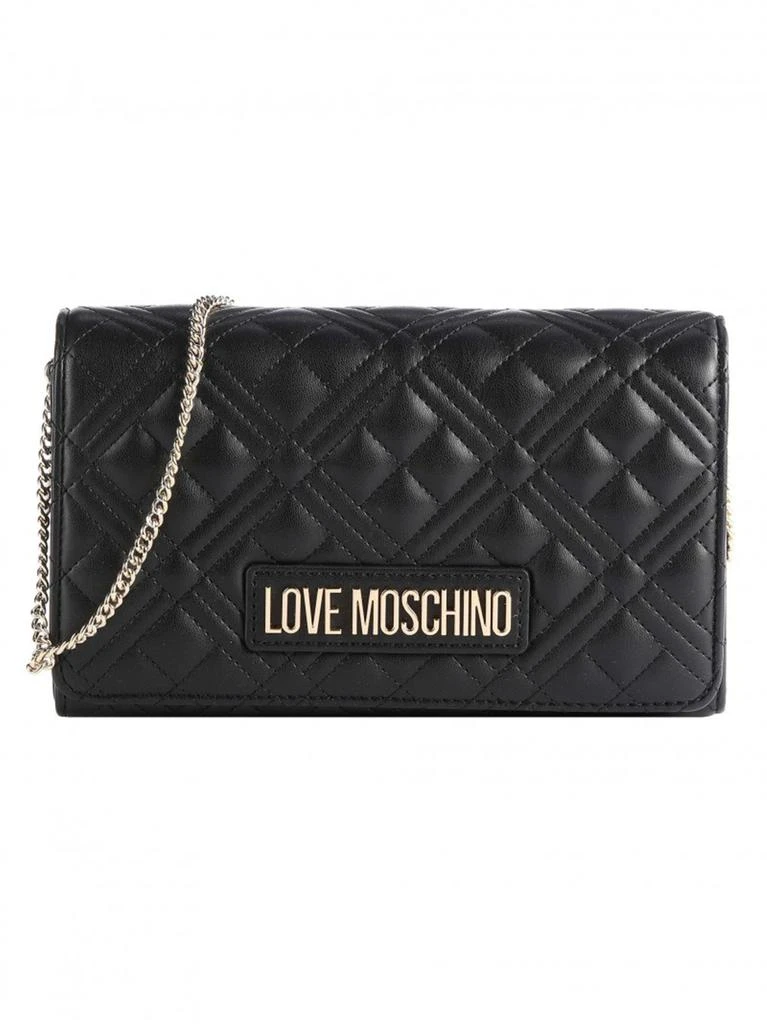 商品Moschino|LOVE MOSCHINO Shoulder straps & Messenger Women Black,价格¥753,第1张图片