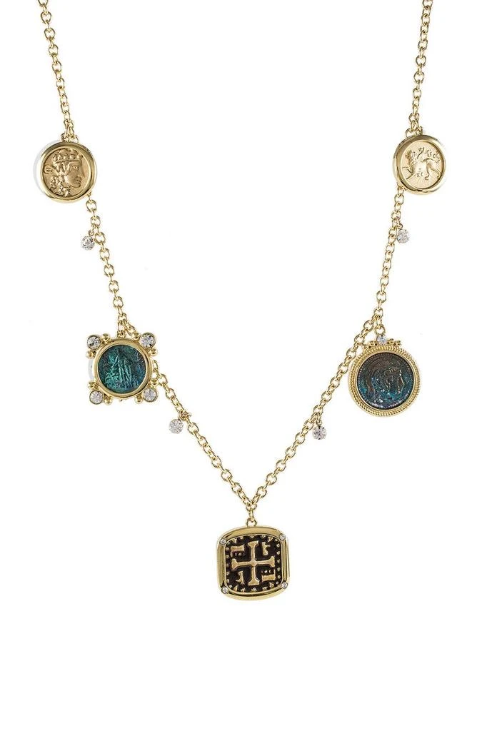 商品JARDIN|Antique Coins Chain Necklace,价格¥725,第1张图片