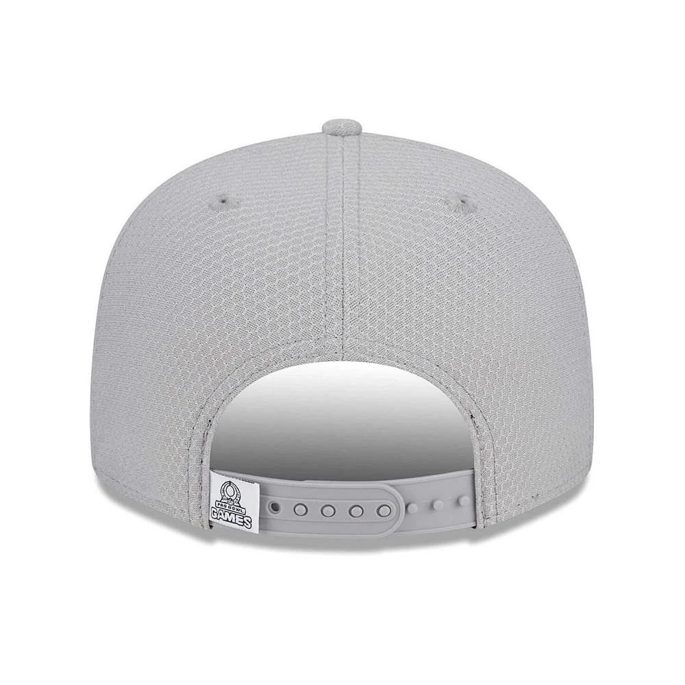商品New Era|Men's Gray Pittsburgh Steelers 2024 Pro Bowl 9FIFTY Adjustable Snapback Hat,价格¥290,第2张图片详细描述