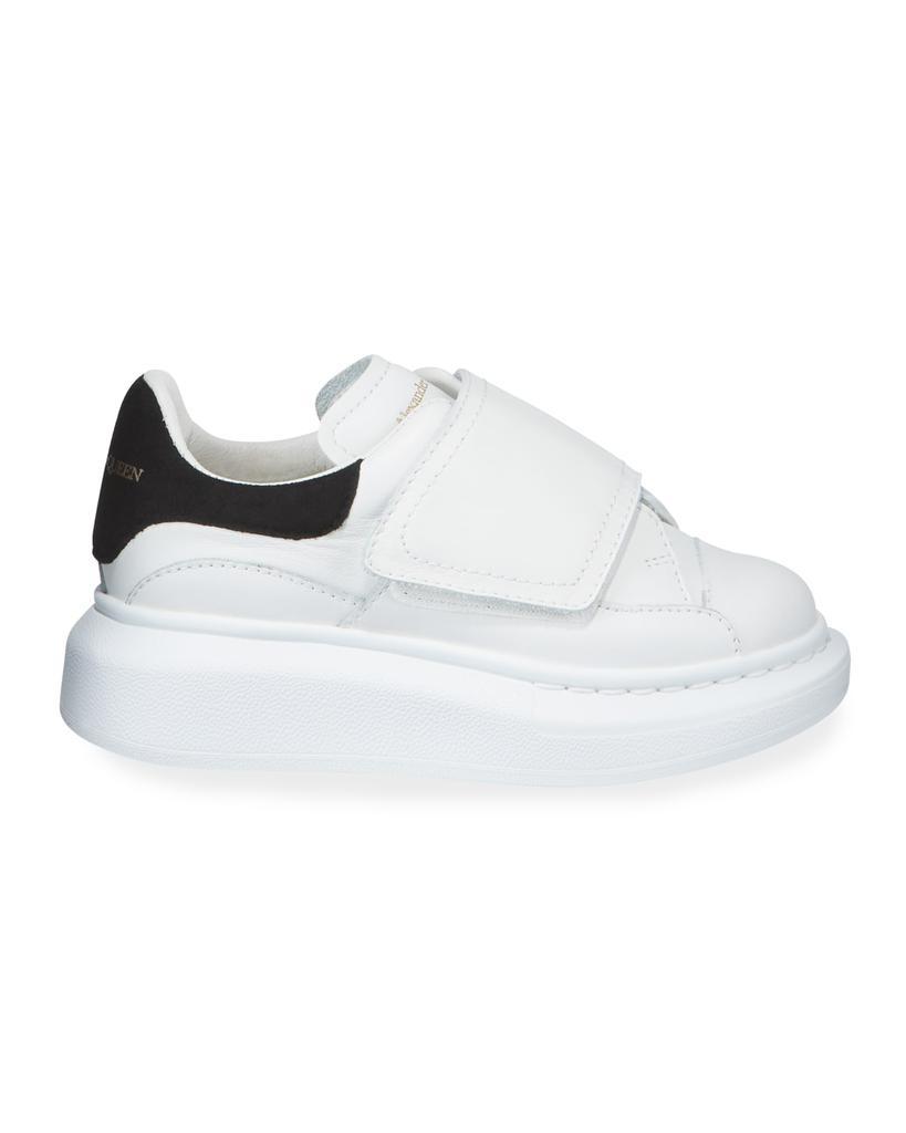 商品Alexander McQueen|Oversized Grip-Strap Leather Sneakers, Toddler/Kids,价格¥2342,第1张图片