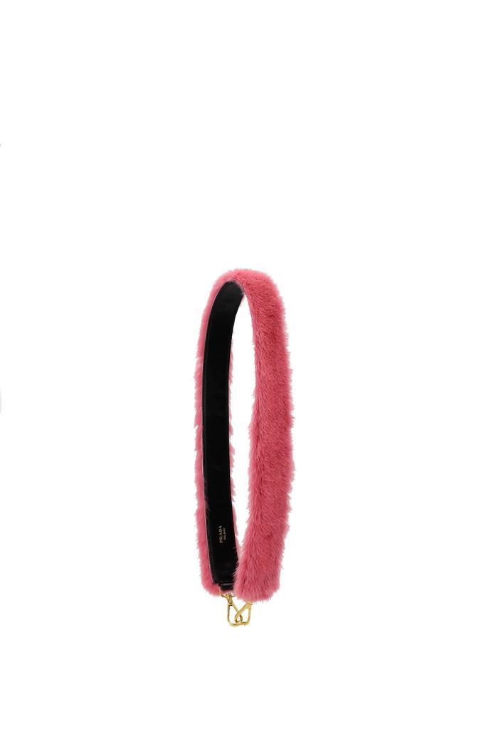 商品Prada|Shoulder Strap handle Fur Pink,价格¥2436,第1张图片