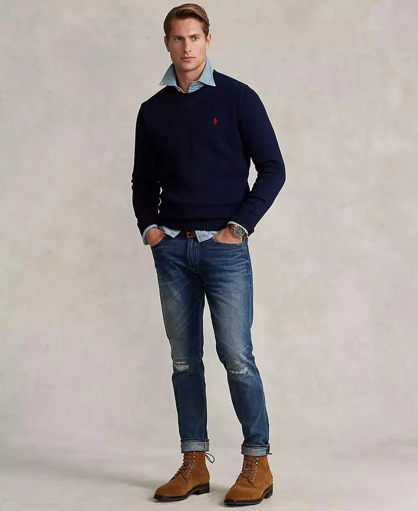 商品Ralph Lauren|Men's Cotton Crewneck Sweater,价格¥1048,第4张图片详细描述