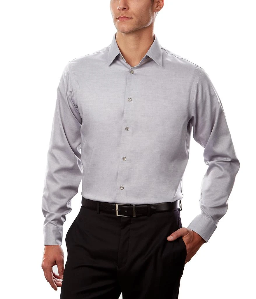 商品Calvin Klein|Dress Shirt Regular Fit Non Iron Stretch Solid,价格¥360,第2张图片详细描述