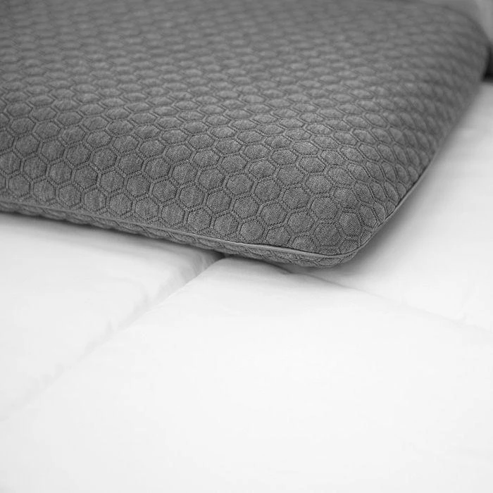 商品SensorPEDIC|Low Profile Charcoal Infused Memory Foam Bed Pillow,价格¥2108,第3张图片详细描述