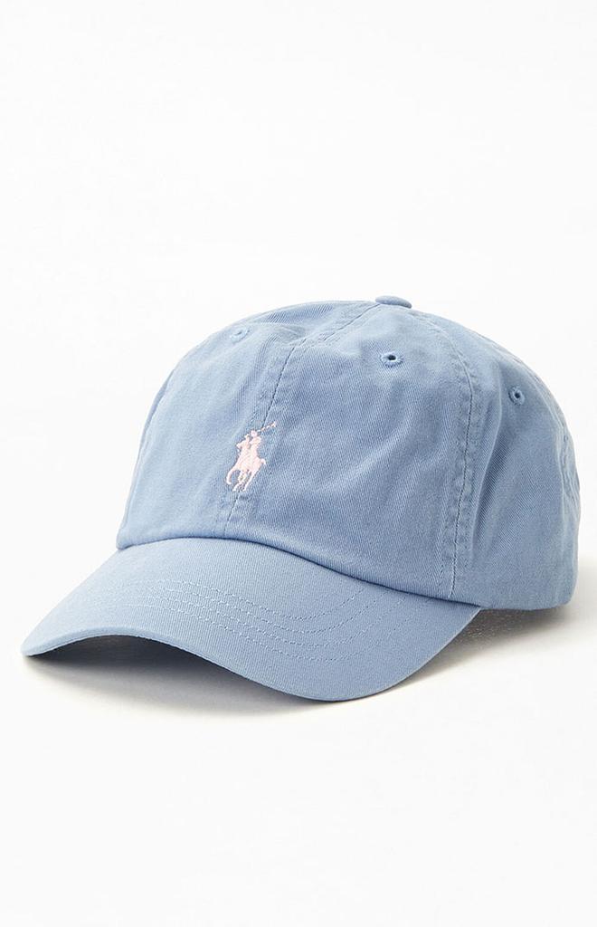 商品Ralph Lauren|Blue Classic Chino Dad Hat,价格¥368,第6张图片详细描述