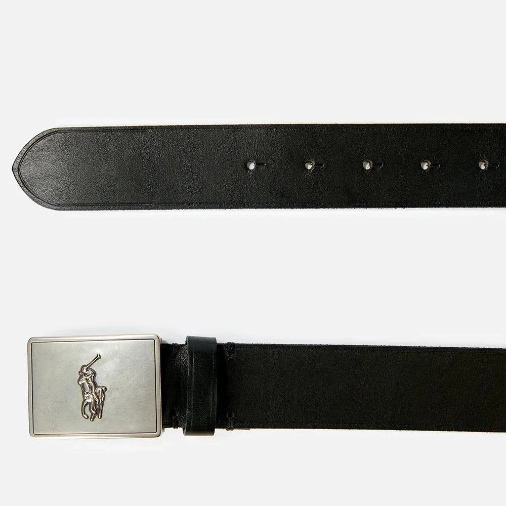 商品Ralph Lauren|Polo Ralph Lauren Men's 36mm Plaque Vachetta Belt,价格¥818,第2张图片详细描述