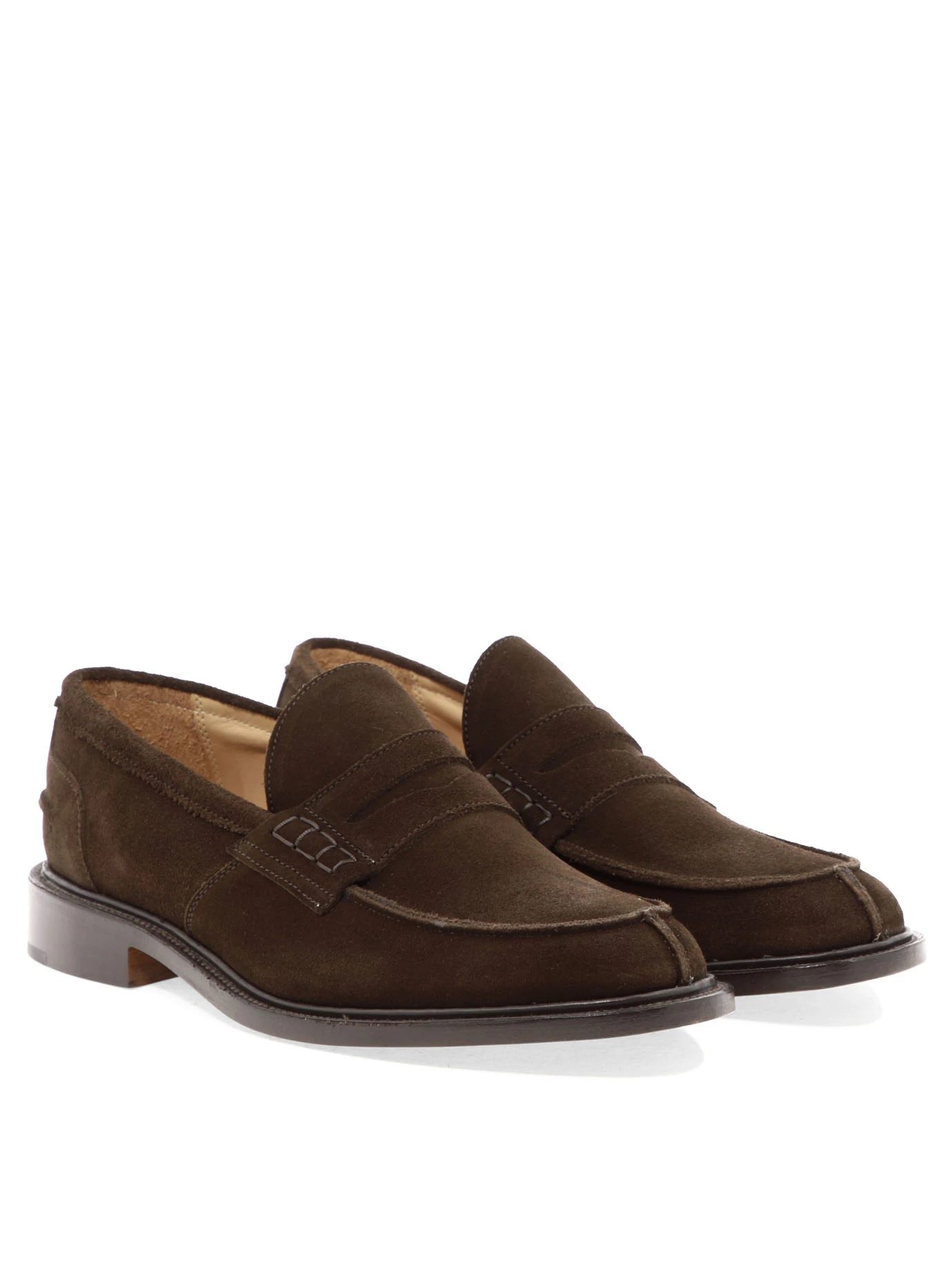 商品【商品预售7天】 TRICKER'S|TRICKER'S 男士商务正装鞋 JAMESLEATHERCHOCOLATEREPELLO 棕色,价格¥2840,第3张图片详细描述
