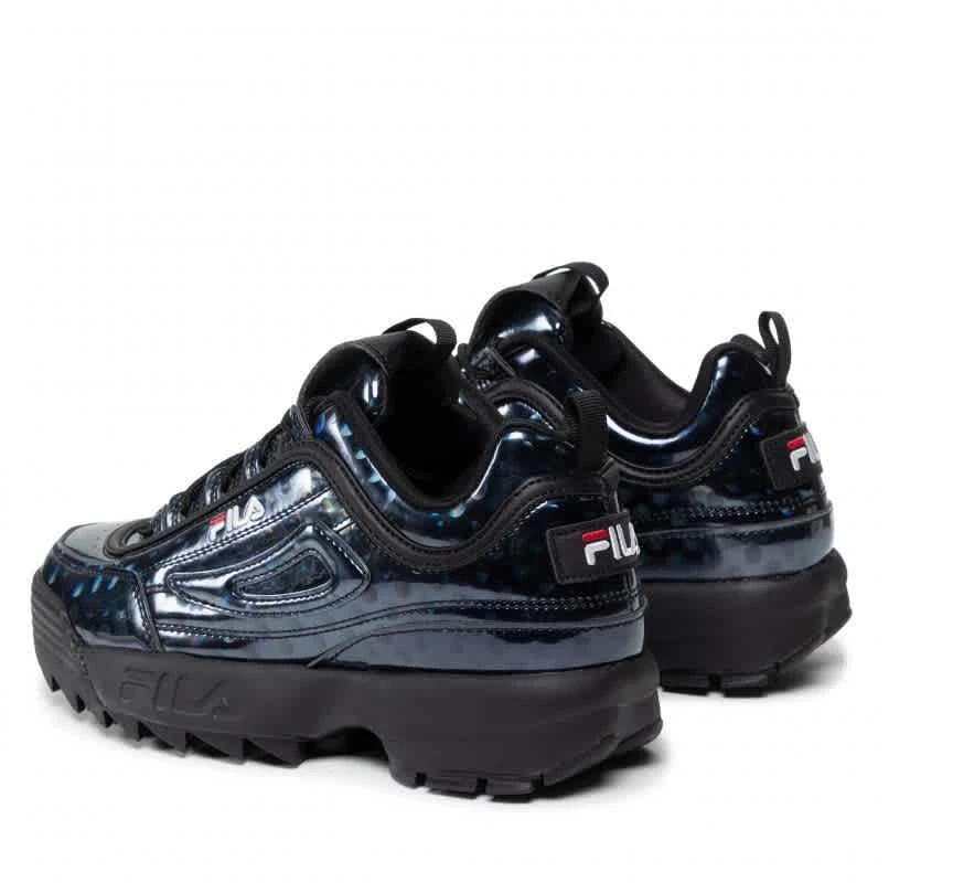 商品Fila|Fila Ladies Black Disruptor F Low-top Sneakers, Brand Size 5.5,价格¥475,第2张图片详细描述