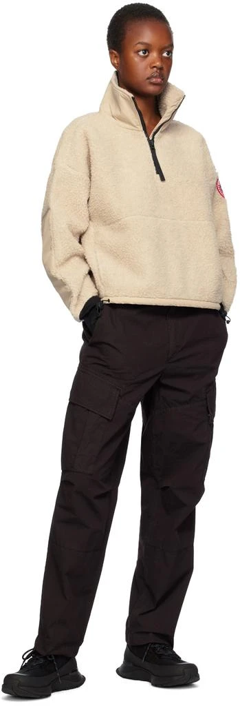 商品Canada Goose|Beige Half-Zip Sweatshirt,价格¥3941,第5张图片详细描述