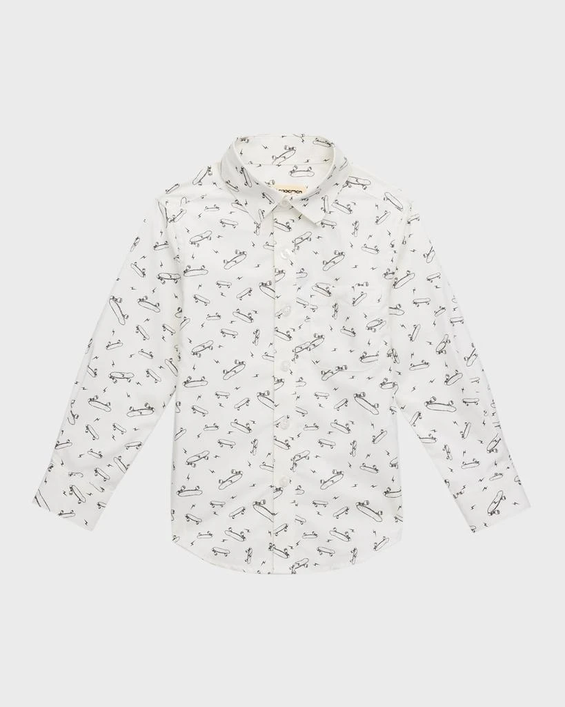 商品Appaman|Boy's Polka Dot Button Down Shirt,价格¥150,第1张图片